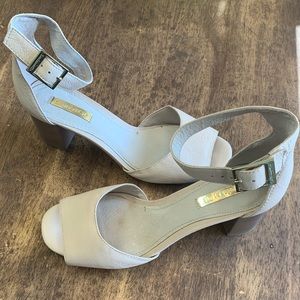 Louise et Cie Blush Nude Block Heel